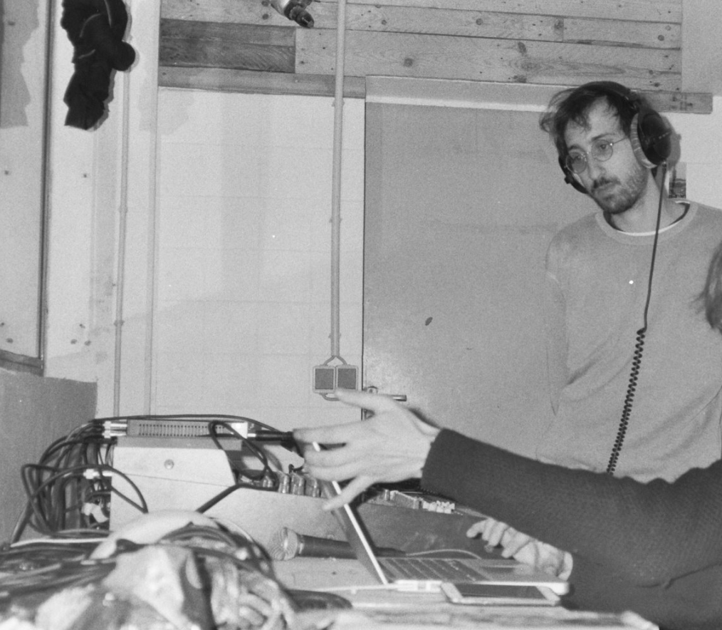 Tamir Chen at the mixing desk